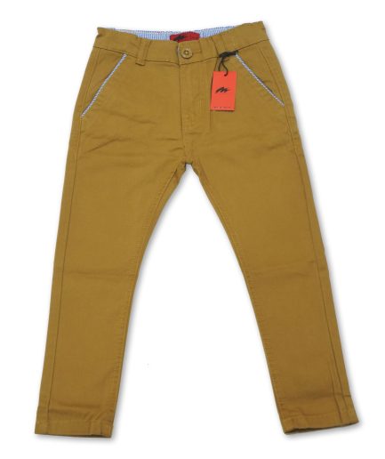 BOYS SLIM FIT CHINO TWILL STRETCH PANT