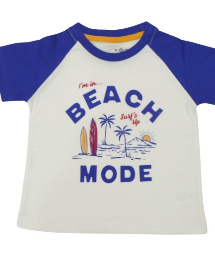 REGULAR FIT BEACH T SHIRT