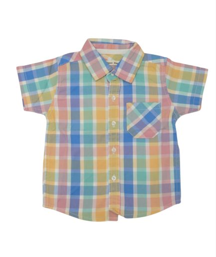 MULTI COLOR SHORT SLEEVE SHIRT